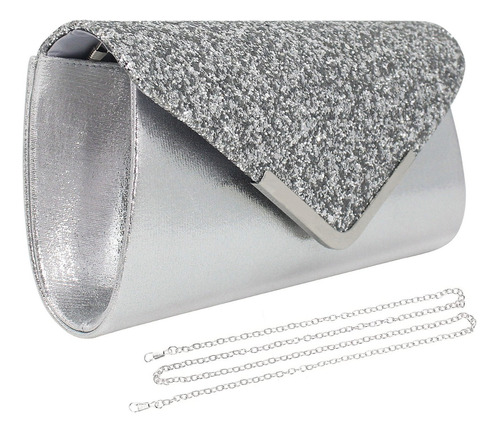 Bolso De Mano De Fiesta De Lentejuelas Mujer Cartera Clutch