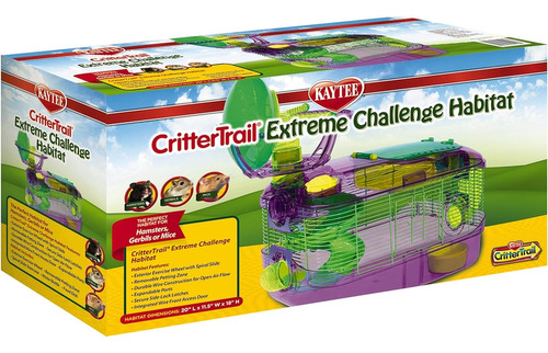 Crittertrail Extreme Challenge Hábitat Mascotas Hámst...