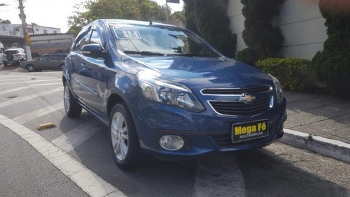 Chevrolet Agile Ltz 1.4 8v Automático Completo Azul 2014