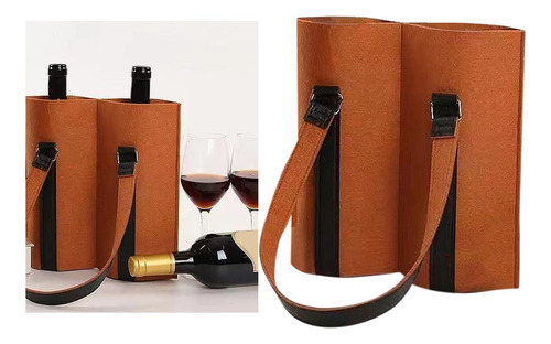 Bolsa Para Transporte De Vinho Bolsa Reutilizável Leve Para