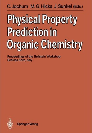 Libro Physical Property Prediction In Organic Chemistry :...