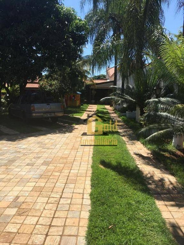 Chácara Com 4 Dormitórios À Venda, 1290 M² Por R$ 950.000,00 - Condomínio Portal Dos Ipês - Ribeirão Preto/sp - Ch0015
