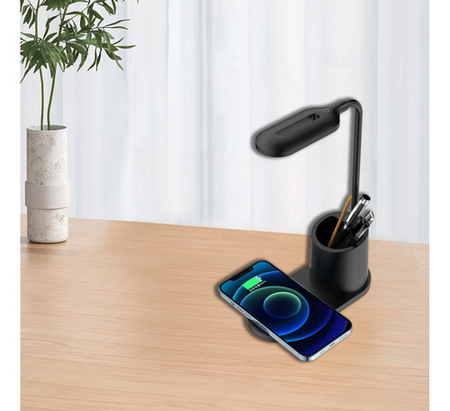 Lámpara De Escritorio Inteligente N Led De 15 W Con Carga In