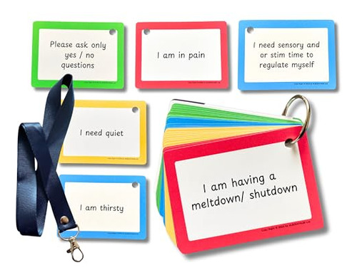 Tarjetas De Comunicación Para Tdah Y Autismo Ayuda Para La C