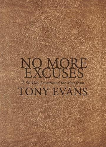 No More Excuses A 90-day Devotional For Men - Evans,, De Evans, Tony. Editorial Lifeway Press En Inglés