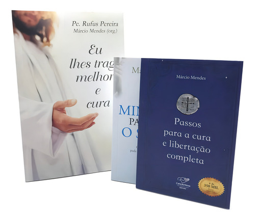 Kit Livros Cura E Libertação Total - Márcio Mendes