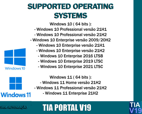 Tia Portal V19 Siemens Completo - Licença + Frete Win10/11