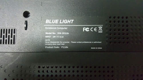 Laptop Blue Lightght Para Refaccion (Usado)