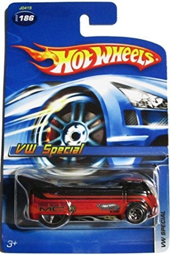Hot Wheels Exclusive Vw Special Drag Truck Black On Red 5 Ra