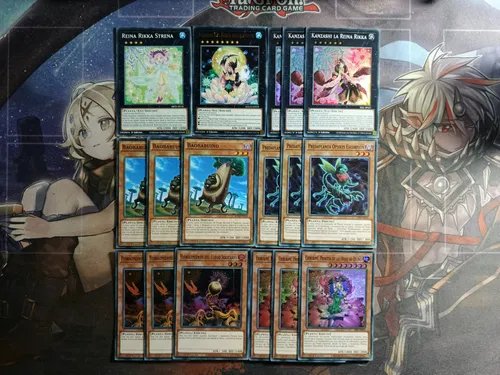 Lote Deck Baraja Planta Español Yugi-oh! Original Konami