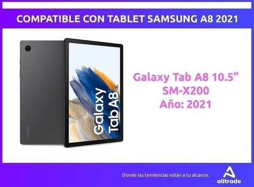 Imagen 3 de 9 de Funda Para Samsung A8 2021 Teclado Y Mouse Magnetica Xinua