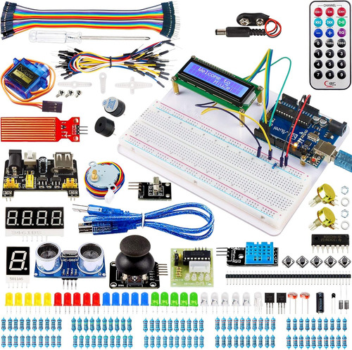 Miuzei Starter Kit Compatible Con Proyectos Arduino, Circuit
