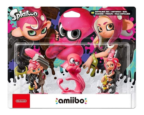 Amiibo Splatoon - Octoling Amiibo 3-pack