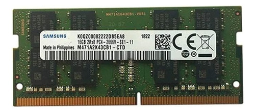 Samsung 16gb Ddr4 Pc4-21300, 2666mhz, 260 Pin Sodimm, 1,2 V,