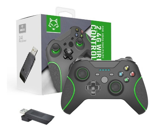 Control Inalámbrico Compatible Con Xbox One / Pc / P3 Color Negro