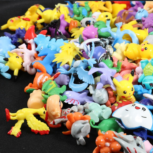 Pokémon Paquete Figuras Coleccionables 72 Con Pikachu