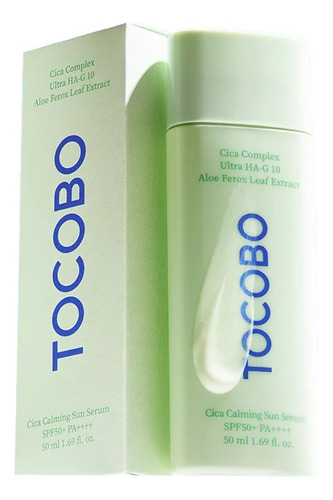 Tocobo Cica Calming Sun Serum Spf50+ Pa++++ Bloqueador Solar