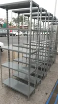 Comprar Lote De 3 Estanterias Metalicas 30x90x200 Reforzada