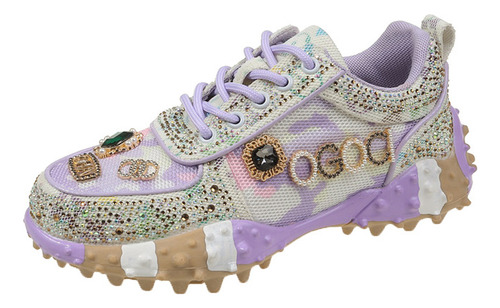 Zapatillas De Moda Con Diamantes De Imitación De Shoes Duria