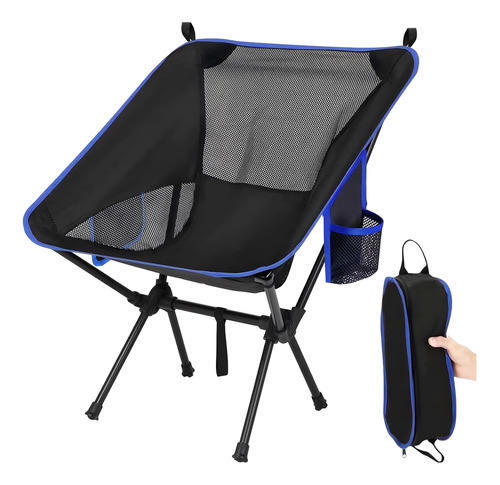 Nestling Silla De Camping Portatil, Silla De Playa Plegable 