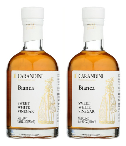 Vinagre Blanco Dulce Sin Gluten 250 Ml Paquete De 2