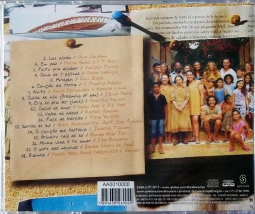 Cd - Flor Do Caribe - Trilha Sonora - Nacional - Novo