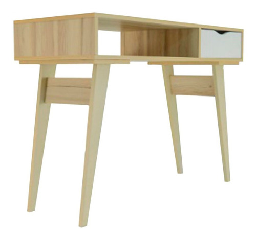Escritorio Nordico Escandinavo 1 Cajon Laqueado 1,00m
