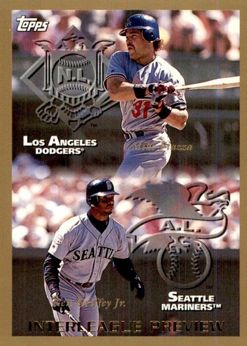 Mlb Ken Griffey Jr / Mike Piazza Topps Interleague 98 # 479