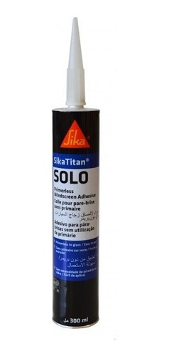 Sikatitan Solo Adhesivo Poliuretano Para Parabrisas 300ml