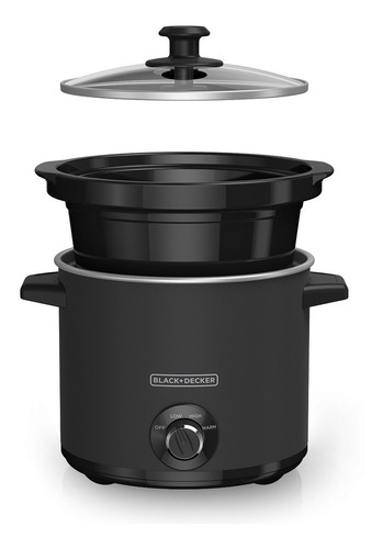 Olla Coccion Lenta Black&decker 4 L Superficie Pizarra Cook