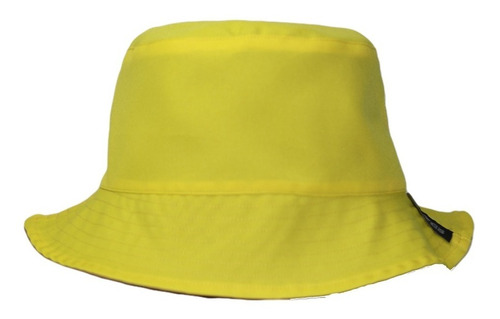 Bucket Hat Amarillo / Café