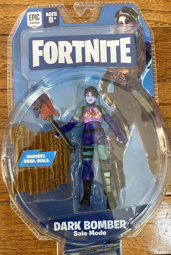 Lote 3 Figuras Fortnite - Calamity, Dark Bomber Y Toxic Troo (Usado)