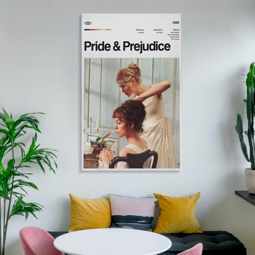 Vintage Movie Pride And Prejudice Poster 13 Wall Art