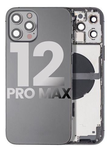Carcasa Completa iPhone 12 Pro Max (color Grafito)