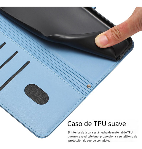 Funda Protectora Tipo Cartera Para Huawei Honor X9b Huawei Magic 6 Lite Con Tarjetero