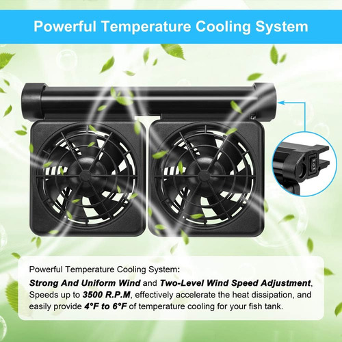 Ventiladors De Refrigeración For Acuario Dc 12v
