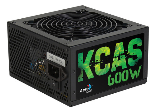 Fuente de alimentación para PC Aerocool Advanced Technologies KCAS 600W 600W black 230V