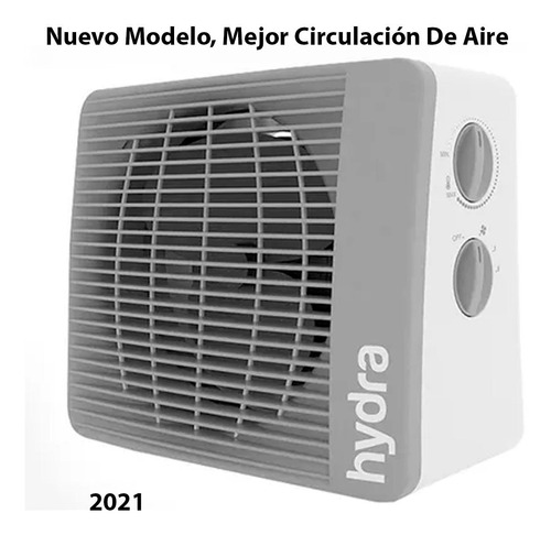Imagen 4 de 5 de Caloventor Hydra Termostato 2 Niveles De Potencia