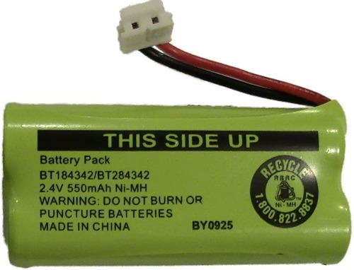 Bateria 2.4v 550mah Ni-mh Para Telefonos Inalambricos  Ge Rc