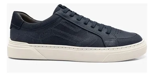 Tênis Masculino Bill Couro Azul Azul 41 Br