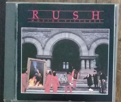 Cd (vg+) Rush Moving Pictures Ed Us Re Rem Importado