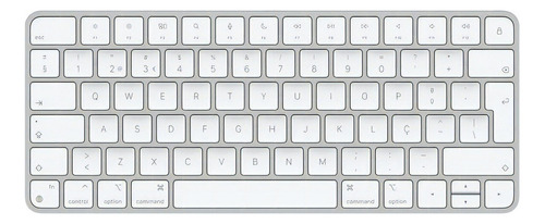 Magic Keyboard 2 Apple Portuguese Idioma Plateado Teclado Portugués Color Plateado/Blanco