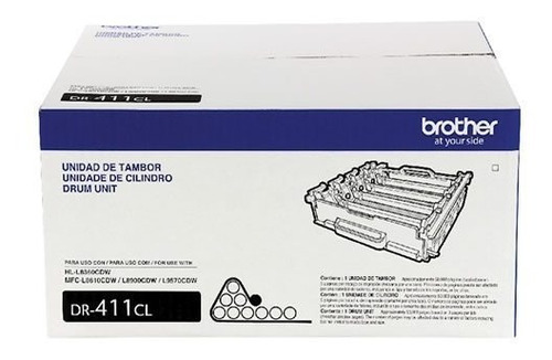 Tambor Brother Dr-411 / Dr411cl Para Mfcl8900cdw