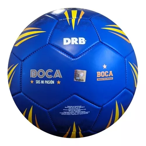 Pelota Futbol Boca Juniors N° 5 Drb Niño Infantil Licencia Oficial