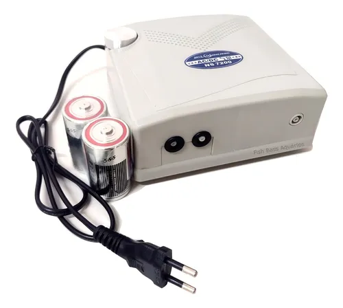 Compresor de aire Ns-7200 Ns-7200, 220 V, 2 salidas, alimentado por batería, no break