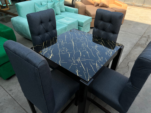 Comedor Moderno De 4 Sillas
