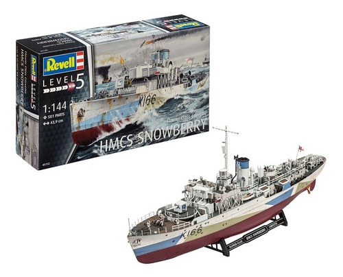 Revell Flower Class Corvette Hmcs Snowberry 1/144 05132