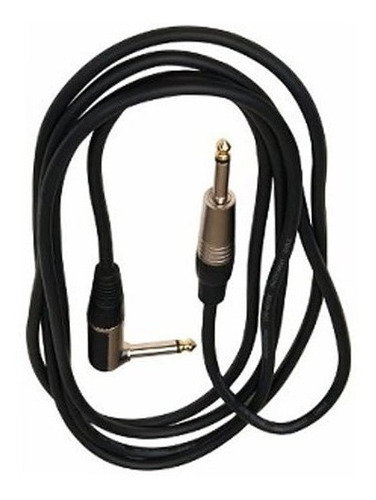 Imagen 1 de 10 de Cable Linea Para Instrumento Plug - Plug 9 Metros - La Roca