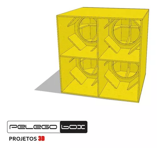 Projeto Caixa Euclides Paredão Pelego Box Eros Triton Taramp