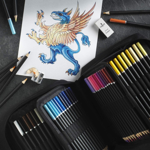 Imagen 3 de 7 de 72 Lapices De Colores Profesionales Castle Arts Supplies